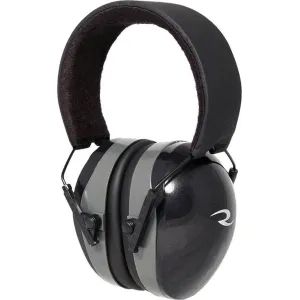 Radians TR0160CS TRPX Muff 29 dB Adjustable Black Ear Cups with Adjustable Black Headband & Gray Accents for Adults 1 Pair