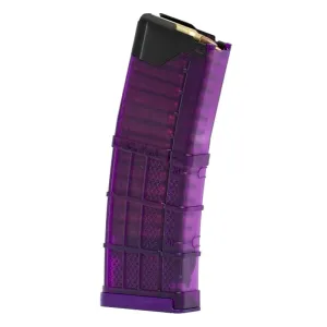 Lancer Systems L5AWM AR-15/M4 30 Round 223/556/300BLK Translucent Purple Magazine - 999-000-2320-50