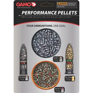 Gamo 632092854 High Performance Combo .177 Pellet Lead 400 Per Pack