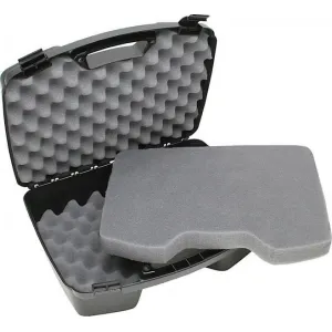 MTM 81140 Case-Gard Four Handgun Case up to 8\" Barrel Textured Polypropylene Bla