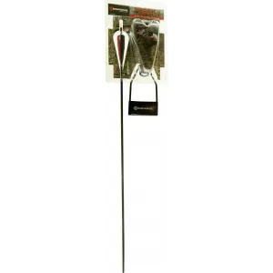 Marksman 3075 Marksman 3075 Pocket Hunter Slingshot Black Beefed-Up Band Black Molded Handle