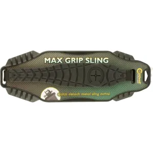Caldwell 156219 Max Grip Sling with Black Finish, 20\"-41\" OAL, 2.75\" W & Adjustable Design for Rifles