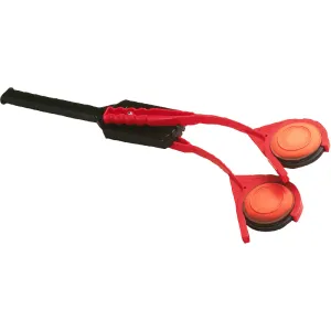 MTM Case-Gard EZDT40 EZ Throw Double Red Polymer Manual Cocking 31\" Long Double Ambidextrous Hand