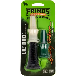 Primos PS350 Randy Anderson LIL \' Dog Open Call Distress/Whines Sounds Attracts Coyotes Black Plastic