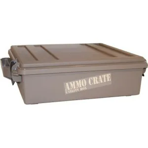 MTM Case-Gard ACR5-18 Ammo Crate Utility Box Dark Earth Polypropylene