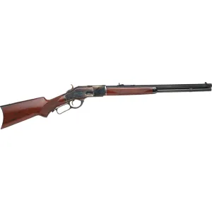 Taylors and Company 2012 1873 Taylor\'\'s Trapper Lever 357 Magnum 18\" 10+1 Walnut Pistol Grip Stock Blued Barrel/Color Case Hardened Receive