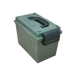 MTM SDB011 Sportsmen Dry Box Small 14\" x 7.5\" x 9\" Polypropylene Forest Green
