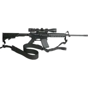 Max Ops SPT2 Edge Tactical Sling 2\" W x L 12.30\" Adjustable Two-Point Black Elastic