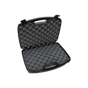 MTM 80940 Case-Gard Two Handgun Case up to 8\" Barrel Textured Polypropylene