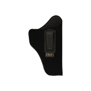 Uncle Mikes 7615 Inside The Pants with Retention Strap 3.75-4.5\" Barrel Large Auto Suede Black