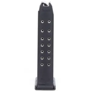Glock Compatible 9mm 17 Rd Capacity Mag. Steel Lined and Reinforced Polymer Body After Market Mag
