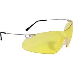 Radians Clay Pro Shooting Glass Amber Lens with Silver Frame - CP5740CS
