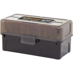 Caldwell 397623 AR-15 Magazine Charger Ammo Box AR-15 223 Rem/5.56 NATO/204 Ruger 50rd Polymer Translucent Black