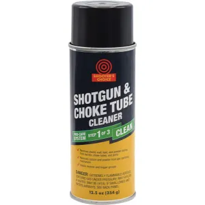 Shooters Choice SG012 Shotgun and Choke Tube Cleaner Removes Carbon, Powder, Lead, Plastic Fouling 12 oz Aerosol