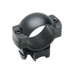 Redfield Mounts 47323 Aluminum Scope Ring Set For Rifle Medium 30mm Tube Matte Black Aluminum