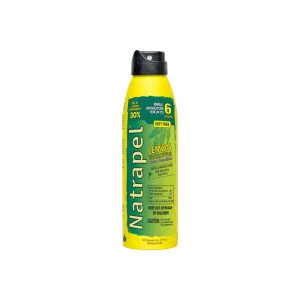 Natrapel 00066865 Lemon Eucalyptus 6oz Aerosol Repels Ticks Effective Up to 6 hrs