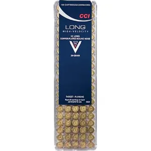 CCI 0029 Long HV 22 Long Copper-Plated Round Nose 29 GR - 100rd Box