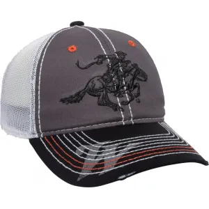 Outdoor Cap WIN35B Winchester Cap Cotton Twill Black/Charcoal/White Unstructured Osfa