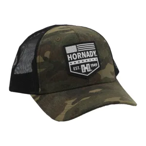 Hornady Established Mesh Cap Camo Structured, OSFA, Adjustable Snapback, Model 99213