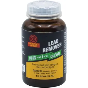 Shooters Choice Lead Remover Cleaning Chemical 4 oz Tin Universal Use