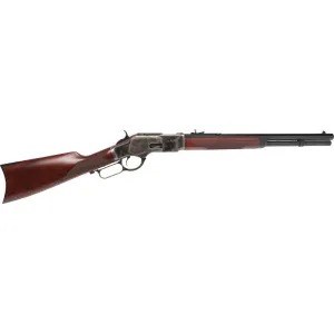Cimarron CA2008G35 1873 Saddle Rifle .44/40 18\" CC/BLUED Walnut