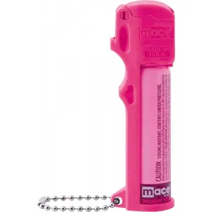 Mace 80726 Personal Pepper Spray 18 Grams OC Pepper 12 ft Range Pink