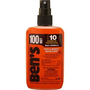 Ben\'s 00067080 100 Odorless 3.40 oz Effective Up to 10 hrs