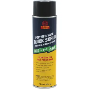 Shooters Choice PSQ12 Polymer Safe Quick Scrub Against Grease, Dust, Oil 12.50 oz Aerosol