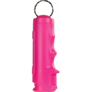 Sabre F15PUSG Pepper Gel with Flip Top Pepper Gel Contains 25, One Second Bursts .54oz 10 ft Pink