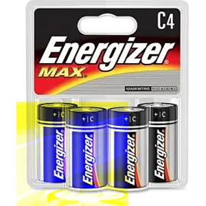 Energizer E93BP4 C Max 1.5 volts Alkaline