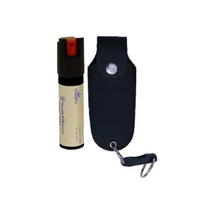 S&W Pepper Spray 1253 Pepper Spray .75 oz OC Pepper 10 ft Range with Holster, Quick Release Clip