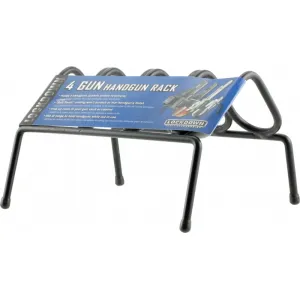Lockdown 222200 Handgun Rack 4 Guns Metal Black