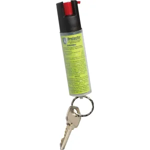 Sabre SRPK02 Protector Dog Pepper Spray Contains 14 Bursts .75 12ft w/Keyring