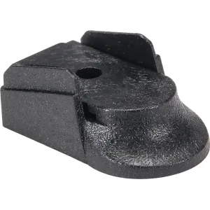 Pachmayr 03889 Grip Extender made of Polymer with Black Finish for Sig P320 Subcompact 2 Per Pack