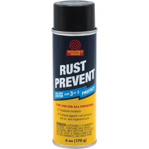 Shooters Choice RP006 Rust Preventive Corrosion Inhibitor Against Rust and Corrosion 6 oz Aerosol