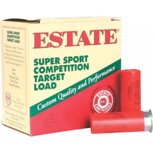 Estate SS12L8 Super Sport 12GA 2.75\" 1 1/8oz #8 Shot - 25sh Box