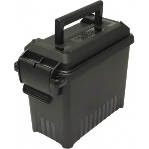 MTM Case-Gard AC15-40 AC-15 Ammo Can Black Polypropylene 8.4\" x 4.4\" x 6.8\" 12 lbs
