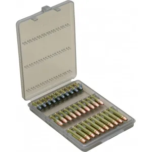 MTM Case-Gard Case-Gard Ammo Wallet 22 LR 17 HM2 Clear Smoke Polypropylene 30rd