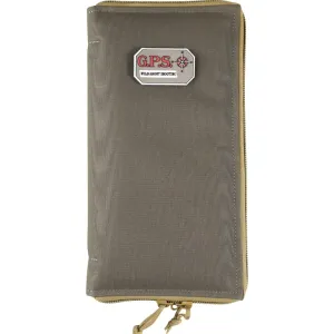 GPS Bags 1265PS Pistol Sleeve Large, Gun Case, Black Nylon, Lockable Zipper, Padded Protection.