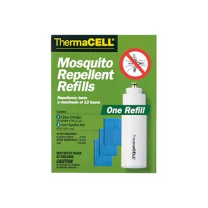 Thermacell R1 Repellent Appliance Refill Mat and Butane Mosquito, Black Fly, No-See-Ums Unscented