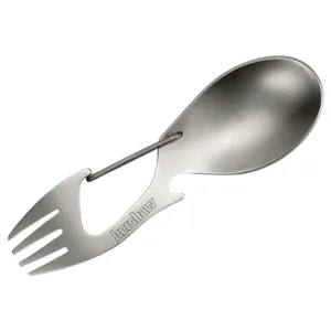 Kershaw Ration Camping Spoon & Fork Multi-tool (Clampack) - 4.6 in. Length