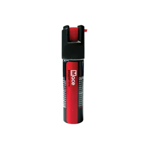 Mace 60010 Twist Lock Pepper Spray OC Pepper 15 Bursts Range 10 ft 0.75oz Black