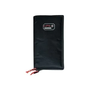 G Outdoors GPS-865PS Pistol Sleeve Medium Black, Nylon, Lockable Heavy-Duty Zipper, Fits 1 Handgun.