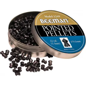 Beeman 1249 1249 Pointed Pellets 22 Pellet Lead 175 Per Tin