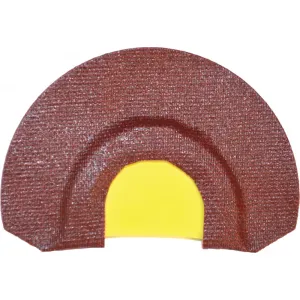 Wayne Carlton\'s Calls WCC-70180 Premium Flex Diaphragm Call Single Reed Calf/Cow Sounds Attracts Elk Brown