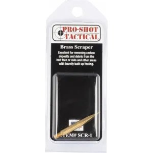 Pro-Shot SCR1 Scraper Brass #8-32 For Pro-Shot Classic/Defense Kits