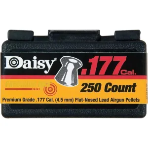 Daisy 990257512 PrecisionMax .177 Pellet Lead Flat Nose 250 Per Box