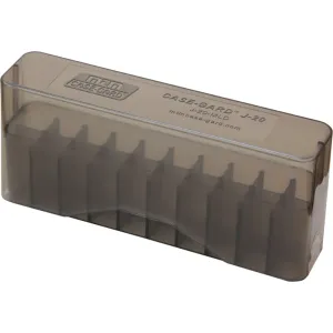 MTM Case-Gard J-20-MLD-41 J-20 Ammo Box 30-30 Win 45-70 Gov Rifle Clear Smoke Polypropylene 20rd