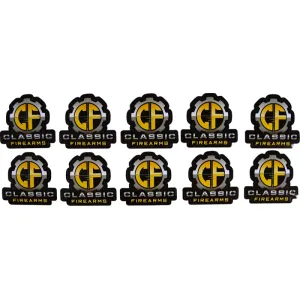 Classic Firearms Stickers - 10 Pack