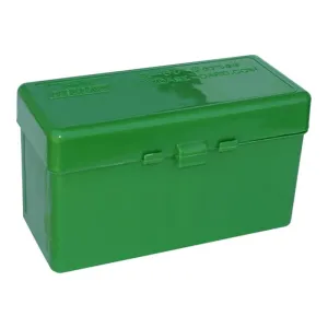 MTM Case-Gard RM6010 Ammo Box Flip-Top for .243/.308 Win/.220 Swift Green Polypropylene 60rd